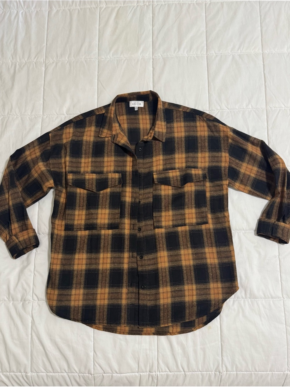 Plaid Button-Down Shirt - Relaxed Fit